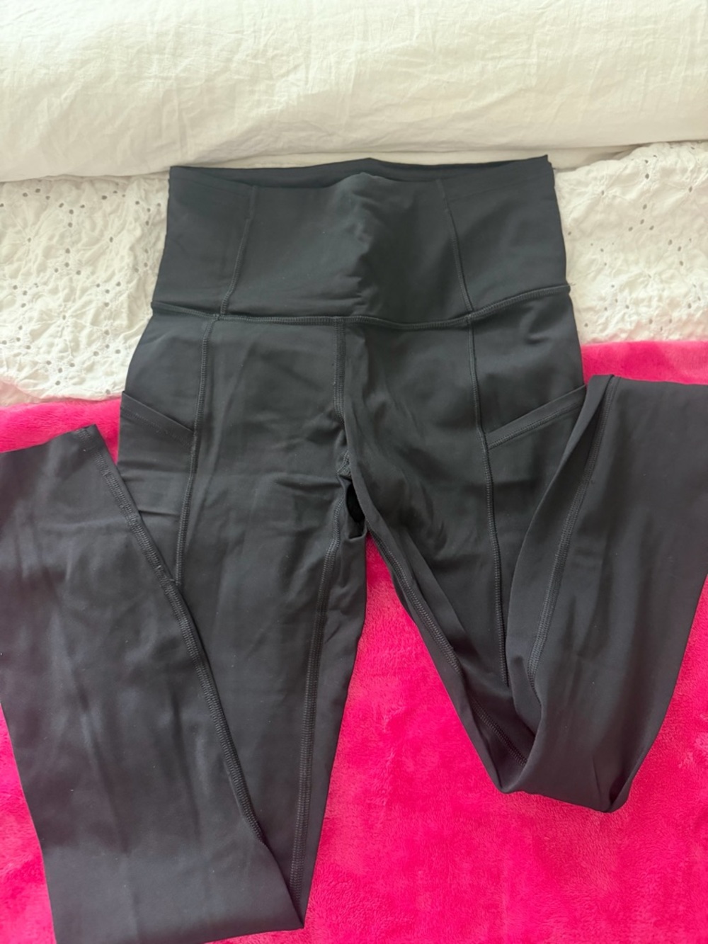 lululemon athletica Black High-Waist Pocket Leggings